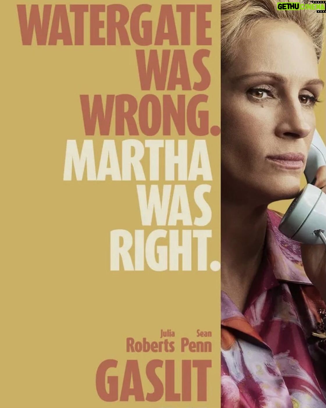 Julia Roberts Instagram - 🥃 ☎️ #Gaslit #Starz