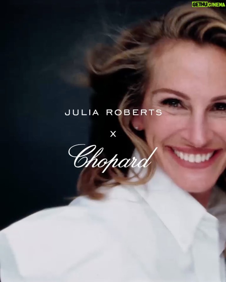 Julia Roberts Instagram - Time to get Happy! ππΌπβ° β₯οΈ @xavierdolan @chopard #ChopardHappyDiamonds #WhatMakesMeHappy #ChopardHappySport
