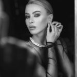Julianne Hough Instagram - Serving vintage glam in @versace 💎 It was an honor to wear this sensational piece by @versace to close out such a memorable season of @dancingwiththestars. 🖤 A special shout out to the mastermind @donatella_versace and all the iconic women who have worn it before me. Here’s to women inspiring and empowering other women ✨