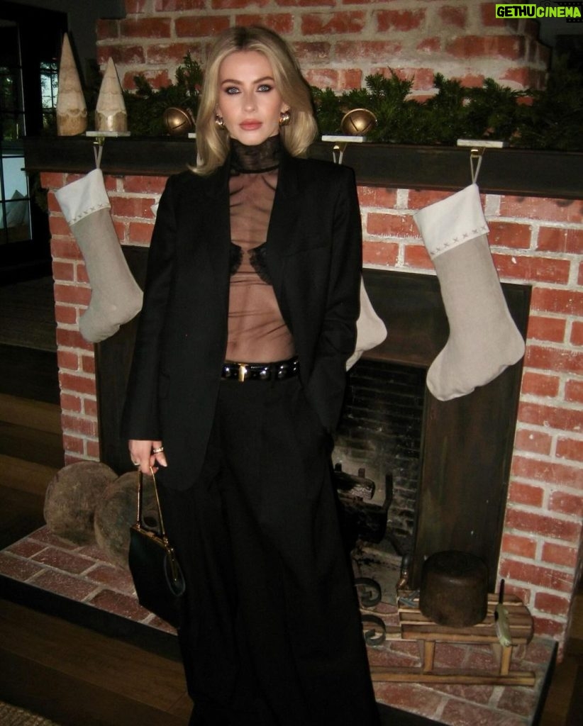 Julianne Hough Instagram - Every girl needs a little black suit 🖤