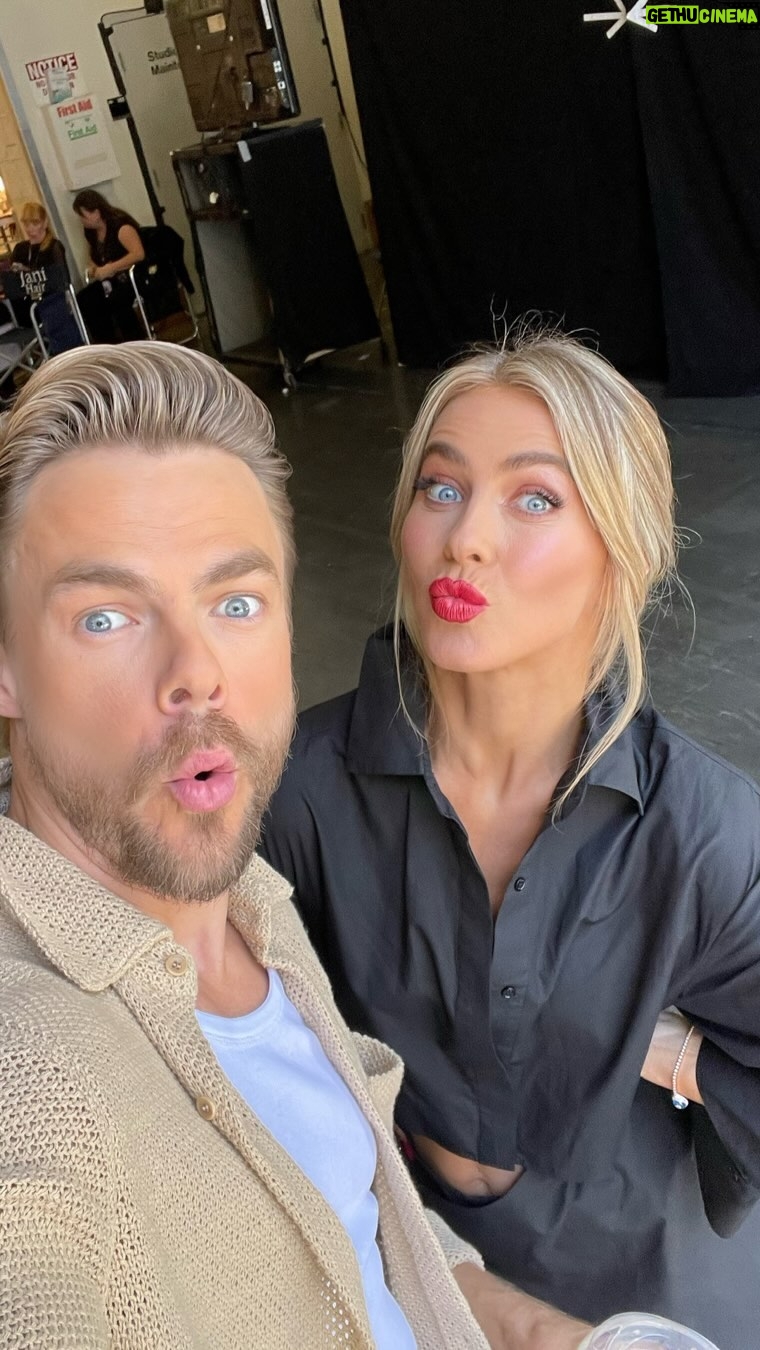 Julianne Hough Instagram - Since we weren’t dancing on the ballroom floor, you know we just couldn’t contain ourselves backstage 😂 What was your favorite dance last night?!