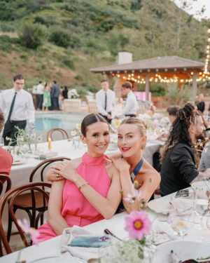 Julianne Hough Instagram - I waited forever to post about this incredible wedding, but not as long as my favorite humans waited to make it official 😜
Absolutely loved celebrating @arielle and @mattcutshall this Summer! Such an amazing and intimate night dedicated to two magical humans ❤️