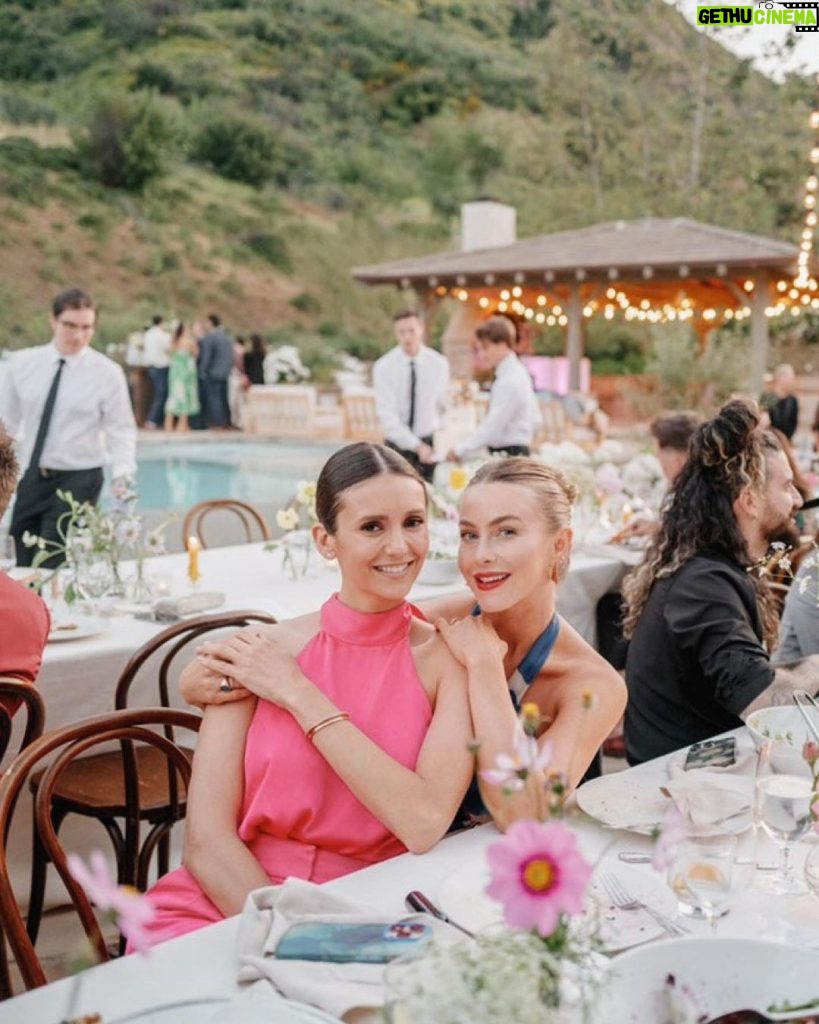 Julianne Hough Instagram - I waited forever to post about this incredible wedding, but not as long as my favorite humans waited to make it official 😜 Absolutely loved celebrating @arielle and @mattcutshall this Summer! Such an amazing and intimate night dedicated to two magical humans ❤️