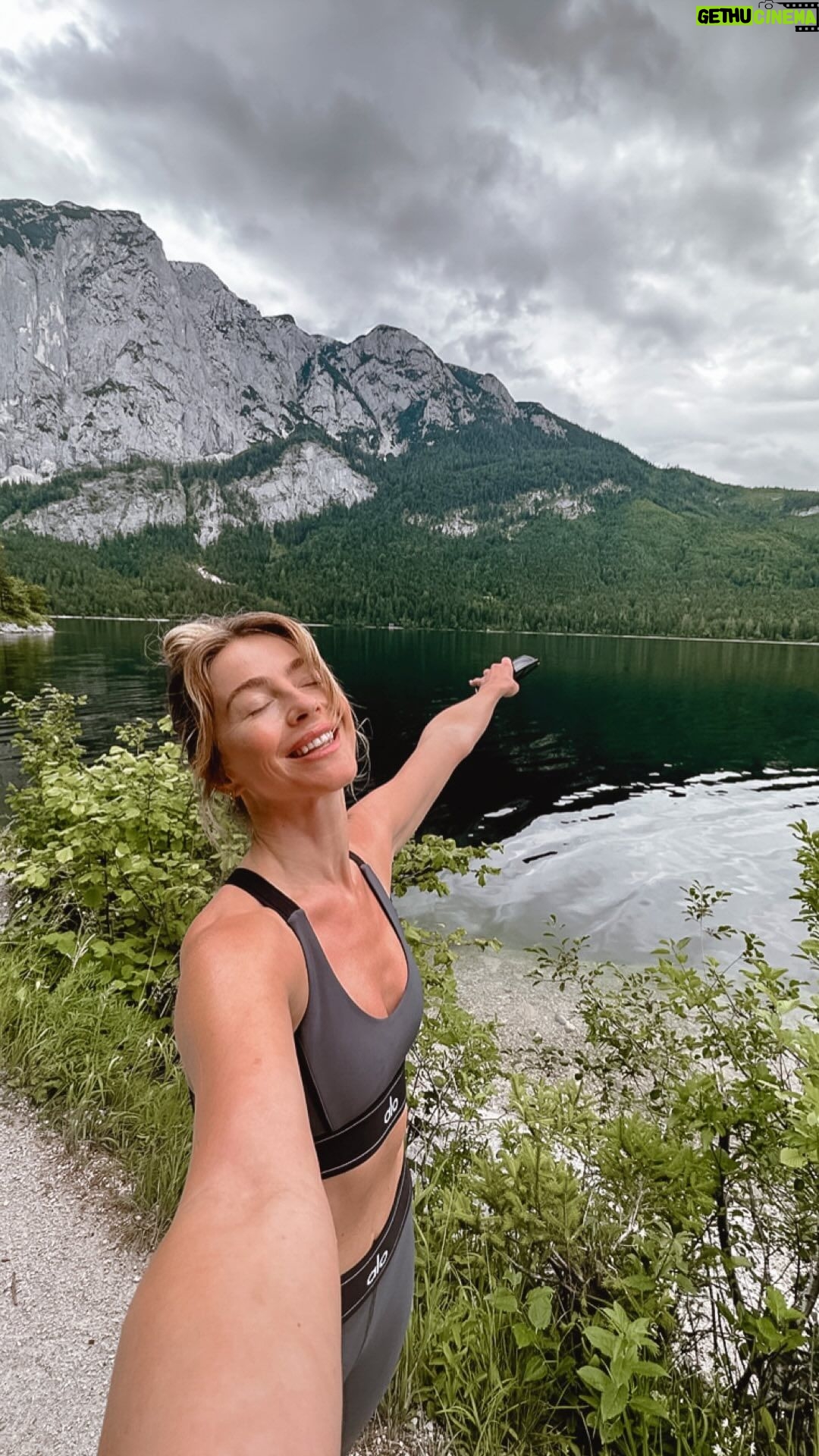 Julianne Hough Instagram - Grateful for my time spent at @mayrlife_official this month 💛 I love trying new wellness practices and going to different places around the world that have different modalities and programs to understand what works best for my body. My goal at @mayrlife_official was to learn more about my gut health. You can say I definitely learned a lot! Without taking the initial blood test, I would’ve never learned about what types of food allergies I have, candida, and parasites (don’t be alarmed - about 80% of people have parasites. Another reason why it’s SO important to learn what’s going on in your body). Being able to stay at @mayrlife_official in the gorgeous country of Austria and taking time to detox not only my body but my energy and soul is something I will always love being able to do.