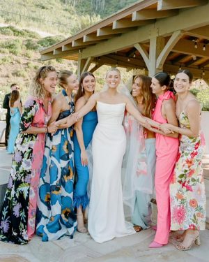 Julianne Hough Instagram - I waited forever to post about this incredible wedding, but not as long as my favorite humans waited to make it official 😜
Absolutely loved celebrating @arielle and @mattcutshall this Summer! Such an amazing and intimate night dedicated to two magical humans ❤️