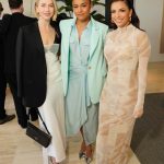 Julianne Hough Instagram - A beautiful weekend spent celebrating the marvelous @evalongoria and her feature directorial debut @flaminhotmovie! Not only is Eva an actress, director, entrepreneur, and business woman that we all love so so much, most importantly she is an advocate. Watching her take all of her art and talent and focus them in to one space giving a platform through storytelling to represent her community, the Latin community in such a thoughtful way is truly inspiring! This film is so special. Hilarious, poignant and a full arch of all of Eva’s personalities wrapped up in a “flamin hot” way! Thank you @arianadebose for hosting this event to support Eva and for inviting me to witness the incredible friendships, support, hard work, tenacity, and level of family I experienced with all of you. I even had the pleasure of meeting and getting photo bombed by lead actress @annieggonzalez - she’s a scorpio and I’m a cancer, so obviously we’re destined to be best friends forever now 😜