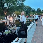 Julianne Hough Instagram - About last night 🖤 #JadoreDior #FlowersAreGold Brooklyn Botanic Garden