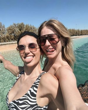 Julianne Hough Instagram - Today marks another year around the sun for one of the brightest lights! @nina 🤍🤍🤍
