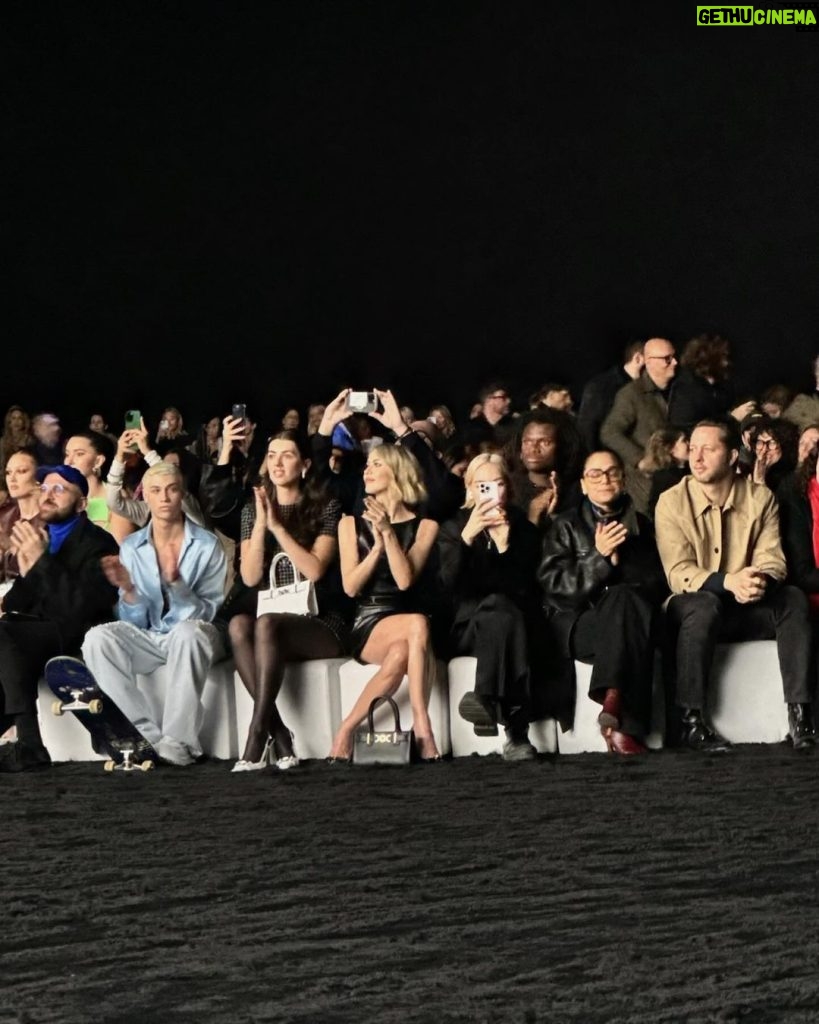 Julianne Hough Instagram - Versace Versace Versace Still on a high after my first Milan fashion week and to make things even more iconic, I am still reeling having sat front row at the Versace Show! Thank you to the extraordinary @donatella_versace, Emilie and Emmanuel Gintzburger, and the entire @versace team for having me. It is a gift and pleasure to be surrounded by such inspiring individuals and see their creativity come to life. Brava