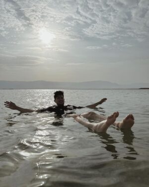 Julie Anne San Jose Instagram - You float I float 😄📍Dead Sea
