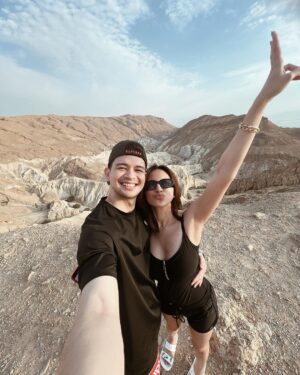 Julie Anne San Jose Instagram - You float I float 😄📍Dead Sea