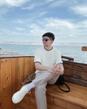 Julie Anne San Jose Instagram - 📍Sea of Galilee📍Jordan River 🫶🏼🙏🏻