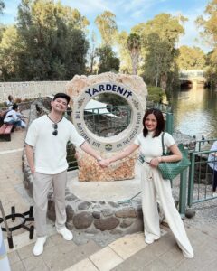 Julie Anne San Jose Instagram - 📍Sea of Galilee📍Jordan River 🫶🏼🙏🏻 Israel