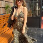 Julieta Nair Calvo Instagram - Hermosa colección @wanamaoficial . Por siempre de mis marcas favoritas 🩵 El final del último video es la vida misma cuando intento hacerme la modela 🤣🤣🤷🏻‍♀️ Look @wanamaoficial Botas @dizavatti_ Sombrero @pagochico St @natcecchinato Buenos Aires, Argentina