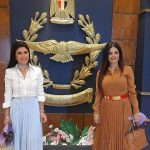 Jumana Murad Instagram – سعدت وتشرفت بزيارة متحف القوات الجوية بمناسبة مرور ٩٠ عاما على نشأة القوات الجوية المصريه وبمناسبة مرور ٦ سنوات على الافتتاح الرسمي للمتحف تحت شعار نسور السماء . شكرا @museum.eaf  @zeinab_bashier