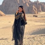 Jumana Murad Instagram - العلا تجربه فريده من نوعها 💚💚💚 @banyantree.alula @jrnconsultancy Dress @inesscollections #ksa🇸🇦 #alula