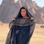 Jumana Murad Instagram - العلا تجربه فريده من نوعها 💚💚💚 @banyantree.alula @jrnconsultancy Dress @inesscollections #ksa🇸🇦 #alula