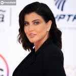 Jumana Murad Instagram - من فعاليات مهرجان القاهره السينمائي في دورته ال ٤٢ لحضور فيلم عنها انتاج دينا فاروق ، اخراج اسلام العزازي . Dress by : @abdelhak.abdelhak makeup artist : @sharifftanyousmua hair style : @_alihairstylist