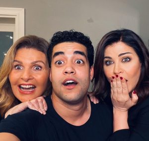 Jumana Murad Instagram - معقوله حبيبي هشام بيحب اكل حماتي اكتر مني 😂😂😂طيب شوفو بقه حتفطروا فين 😈😈😈😈. @youssra @khaledanwarr