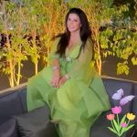 Jumana Murad Instagram - Life is Green 💚💚💚 #jumana.mourad . Thank u bestie for the beautiful video @dr.salma.z ❤️❤️