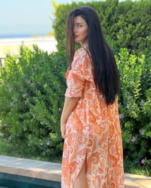 Jumana Murad Instagram - Good morning 🧡🧡🧡. #jumanamurad  #جومانا_مراد