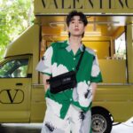 Jumpol Adulkittiporn Instagram – @maisonvalentino 🍦🍬🍦🍬🍦 come and join #VALENTINOGARAVANIANDPORTER launch at Emquartier on 18th till 21st January!