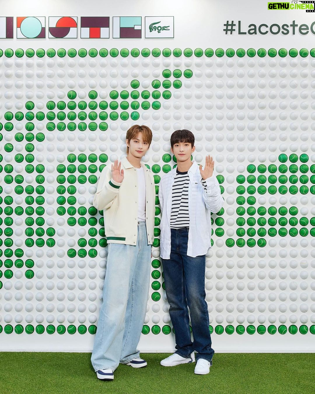 Jun Instagram - 🐊🎾🗼✨ #라코스테 #라코스테90주년 #LacosteCelebrates90 #광고