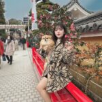 Jun Amaki Instagram - 初詣⛩🌅🎍中山寺 なんと！ママと2人で大吉出しました❤️❤️ 2024年良い年になる予感するなぁ〜っ👏🏻👏🏻 コロネちゃんも沢山歩きました🫶🏻 #初詣 #中山寺 #兵庫県 #天木code