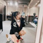 Jun Amaki Instagram - gym💓💓💓 @bosty_official @kazuya__fitness #天木workout #workout #gym #training