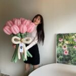 Jung Chae-yeon Instagram - @style_onandon 과 함께해 유난히 따듯했던 어느 날💙 (에어건 참 시원하군.)