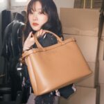 Jung Chae-yeon Instagram - @prada 🤎 #PradaBuckle # #adv