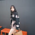Jung Chae-yeon Instagram - @prada 🤎 #PradaBuckle # #adv