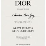 Jung Hae-in Instagram - @Dior @MrKimJones #Dior #DiorWinter23 DIOR WINTER 2023 MEN’S COLLECTION - JANUARY 20TH 3PM PARIS TIME – TO BE REVEALED ON DIOR.COM 1월 20일 금요일 한국 시간 오후 11시 파리 현지에서 열리는 킴 존스의 WINTER 2023 MEN’S 컬렉션이 DIOR.COM을 통해 공개됩니다.