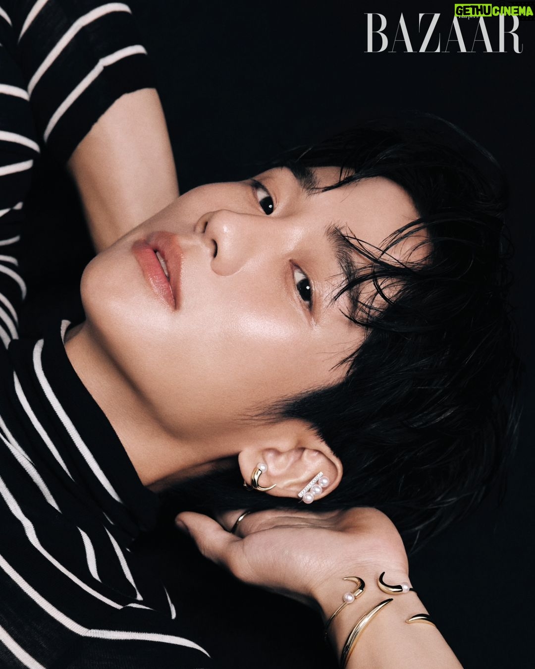 Jung Hae-in Instagram - 🫧💍✨️ @tasaki_intl @harpersbazaarkorea