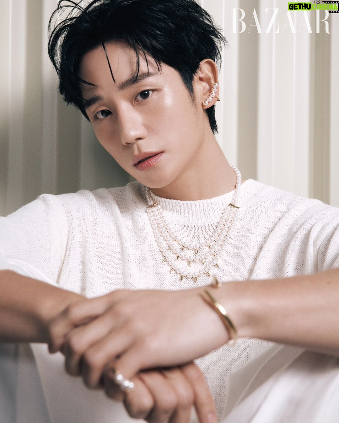 Jung Hae-in Instagram - 🫧💍✨️ @tasaki_intl @harpersbazaarkorea