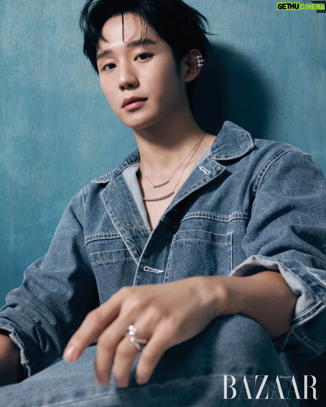 Jung Hae-in Instagram - 🫧💍✨️ @tasaki_intl @harpersbazaarkorea