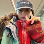 Jung Ho-yeon Instagram – A successful trip ✌🏼 Au revoir 💋💋