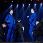 Jung Yun-ho Instagram - . 2022 SMTOWN 공연 정말 즐거웠습니다. SMTOWN 가족여러분의 떼창은 감동적! 잊지 않을게요. 다들 매너 GOOD👍👍🙋‍♂️🙋‍♂️❤ #SMTOWNLIVE2022_SUWON #SMCU_EXPRESS #SMTOWNLIVE @smtown @tvxq.official