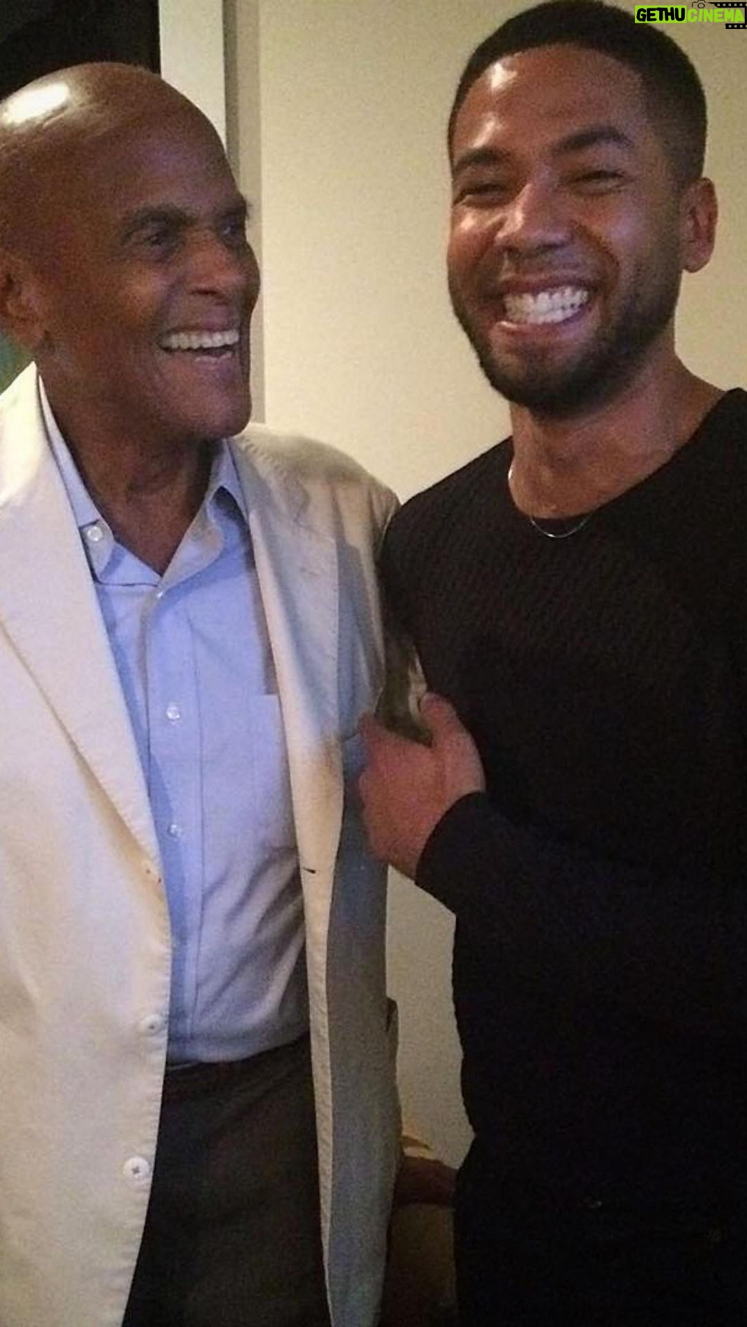 Jussie Smollett Instagram - I will celebrate you on this day and every other day as long as I’m alive. Happy 96th birthday Mr. B. Love you for life. #HarryBelafonte