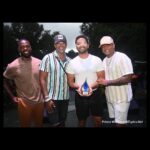 Jussie Smollett Instagram - Thank you @pureheatcommunityfestival for presenting me this weekend with the 2022 Alvin Ailey Trailblazer Award. It was raining and hot all at the same time but that didn’t stop the love. Thank you @bishopocallen @rashadburgess @atlantaprideweekend for the honor and for always pouring into us all. Thank you so much @seanlamontatl for the art piece. Love to my brother and star of @bboybluesthefilm… @mackielife for presenting me the award and all my gratitude to the entire #Atlanta community. I love y’all for life. #AtlantaBlackGayPride Piedmont Park ATL