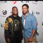 Jussie Smollett Instagram - Last night for the @atlantaprideweekend Black LGBT Film Festival Special screening of @bboybluesthefilm. Thank you to @bishopocallen @rashadburgess @4evervaughn @onyxkeesha @gileadsciences @disneyplus and @ielevateplustv for loving on all of the creatives in the space. See y’all later today in the park ✌🏾 Atlanta, Georgia