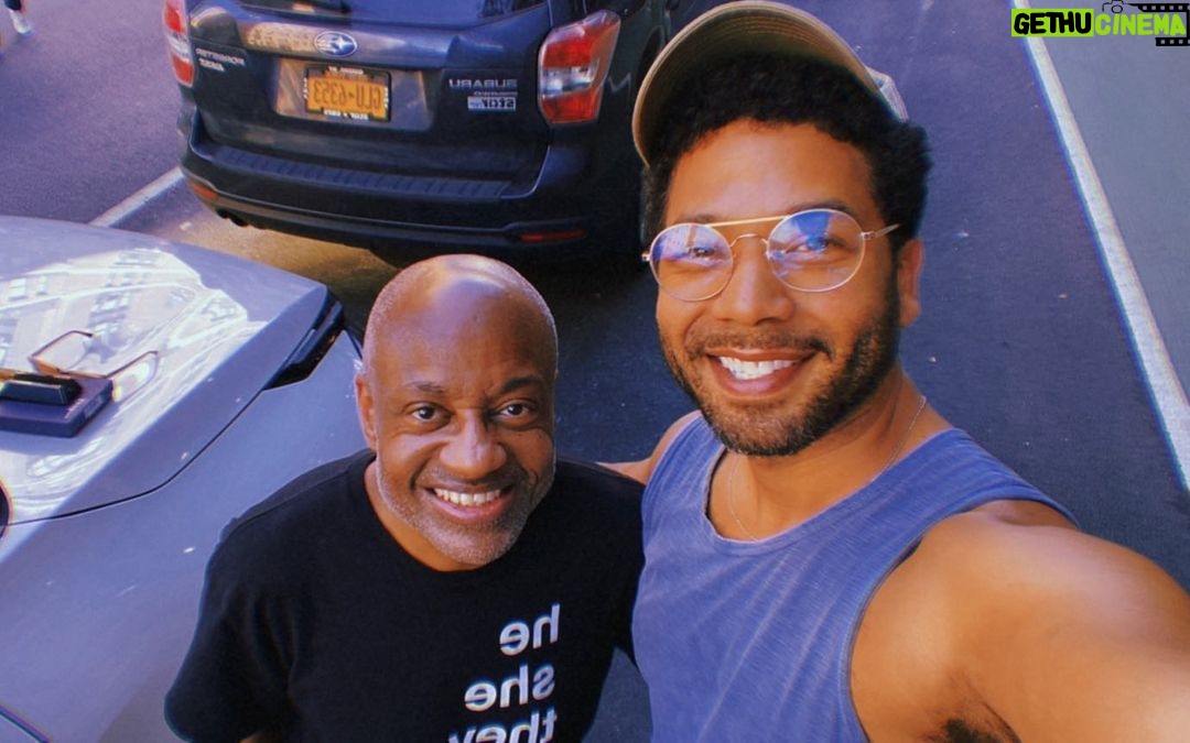 Jussie Smollett Instagram - Pulled up on boss man @james.e.hardy.9 today. Yβall see @bboybluesthefilm on @betplus yet? Should we do part 2, 3, 4, 5? Is it a tv show? Is it all of the above? π€·π½ββοΈ We shall see. Gonna be jood either way ππ€πͺπΎ #BBoyBlues #BBoyBluesTheFilm NYC