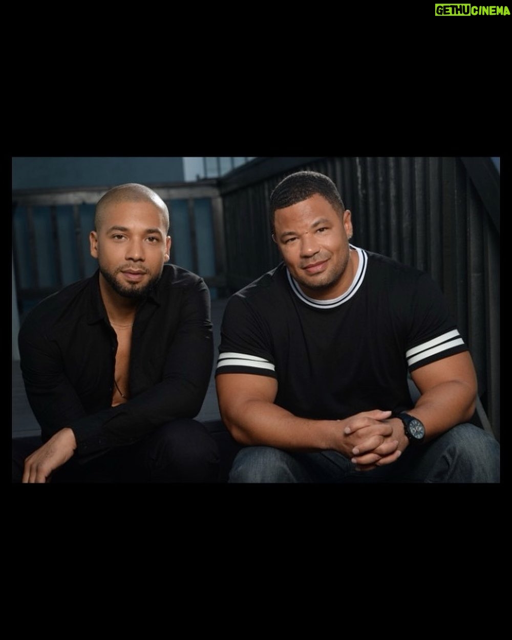 Jussie Smollett Instagram - @jojosmollett I love you beyond life and Iām forever grateful for you. Happy birthday big brother. šš¤ #VirgoSeason