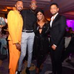 Jussie Smollett Instagram - We won our first award @bboybluesthefilm. Thank you @bishopocallen @rashadburgess @ielevate_ for honoring your boy as the Global Producer & Film Executive of the Year. Y’all inspire me to keep going every single day. Thank you to @james.e.hardy.9 @monascottyoung @jodacious @madiahillscott @stepfredla2.0 @sampsonmccormick @ayeprahl_badu @betplus and the entire @bboybluesthefilm family. I share this 1000% with y’all. All love and joy. Atlanta, Georgia
