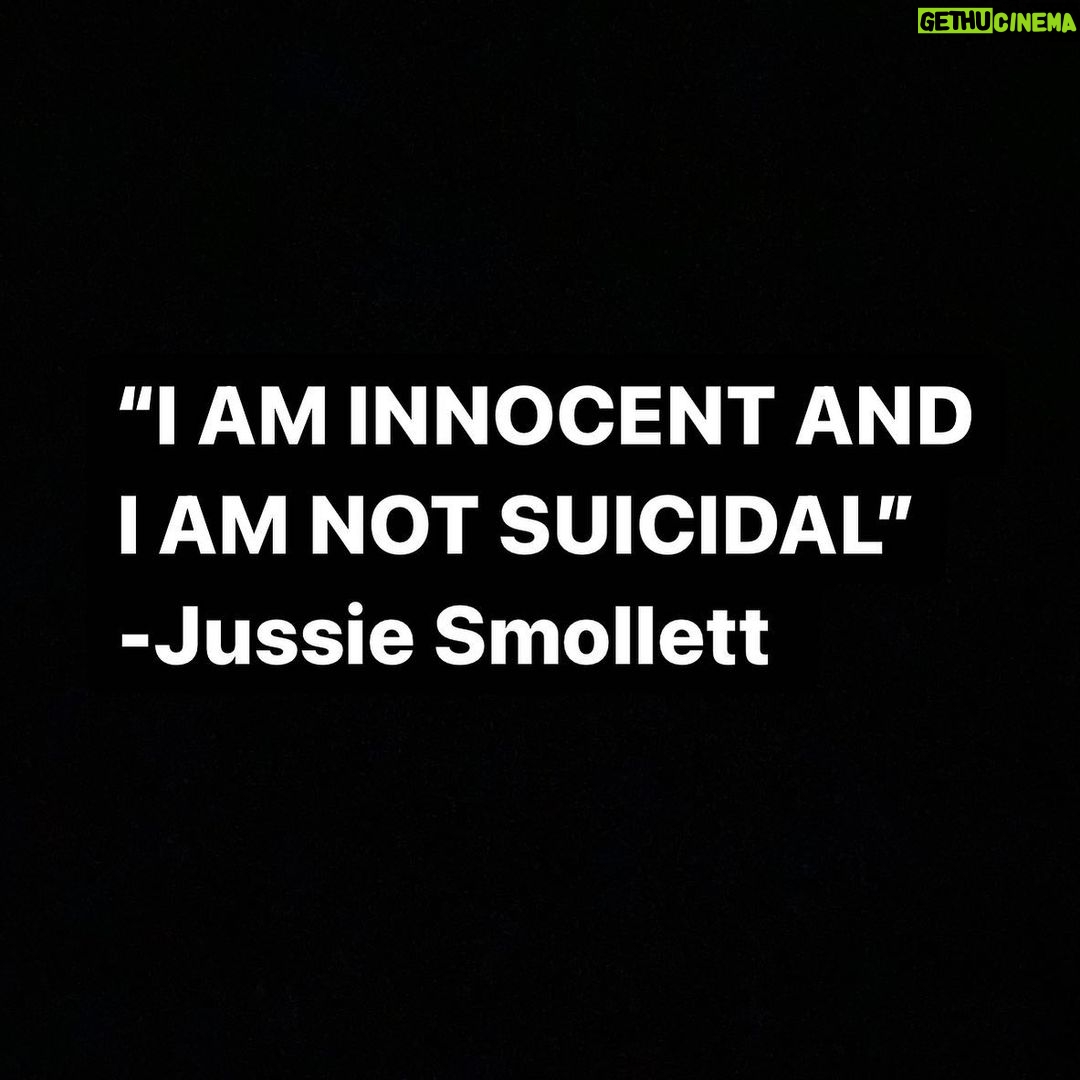 Jussie Smollett Instagram - OUR BROTHER IS INNOCENT AND WE WILL KEEP FIGHTING. #FreeJussie -The Smollett Family