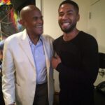 Jussie Smollett Instagram - Happy 95th Bday Mr. B… I love you for life #HarryBelafonte #HarryBelafonteDay #HB95 #95AndFly #Sankofa New York City, N.Y.
