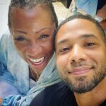 Jussie Smollett Instagram - Cuz sometimes you just gotta go home to family. Hi God mama… @dee_fab 🤎🤎🤎 Love you. Miami, Florida