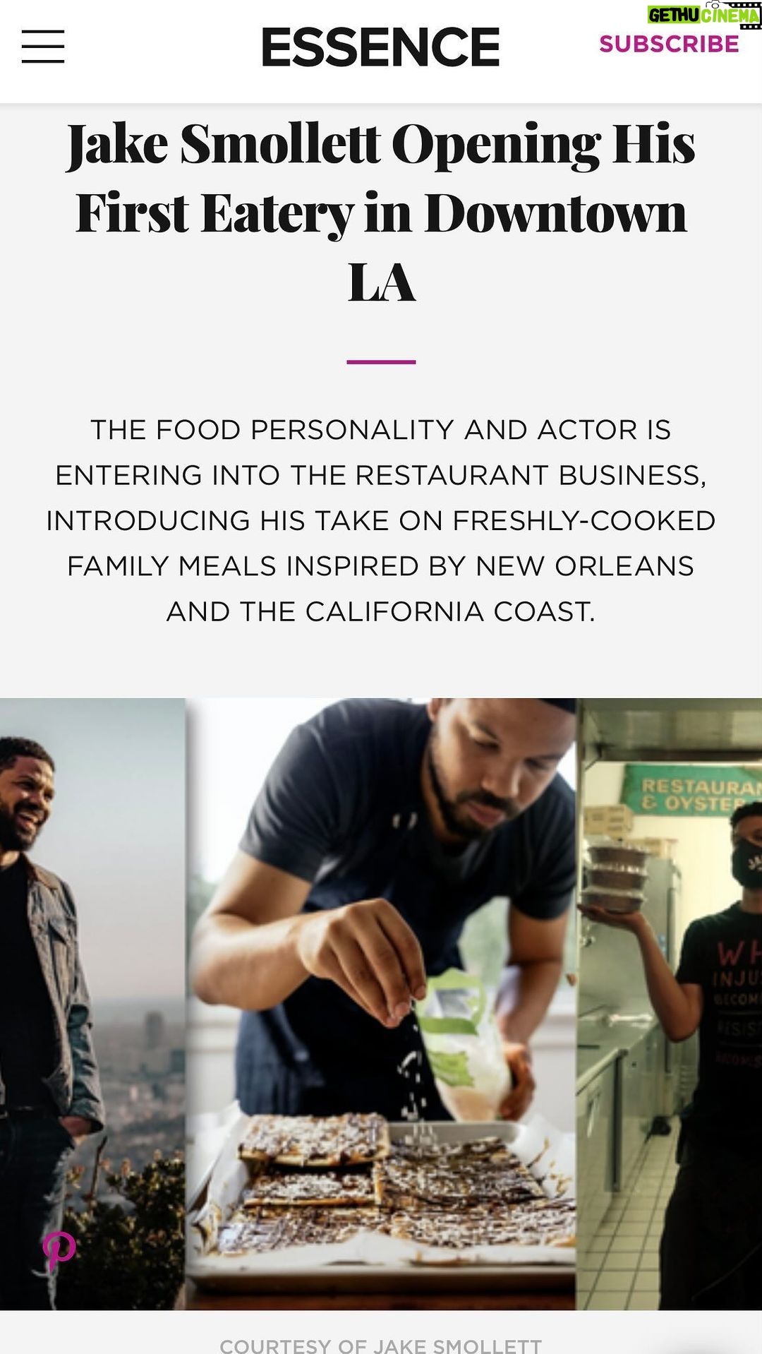 Jussie Smollett - 5.1K Likes - Can’t tell y’all how proud I am of @jakesmollett. I’ve watched you work your a$$ off for years honing your craft and now everyone finally gets a taste. Love you so much and Jake The RESTAURANTEUR sounds so damn good. Y’all follow @jakesfoodcompany @jakesdtla for updates on the opening. Shoutout to @essence for the official announcement 🤎
#Repost @jakesmollett
・・・
I LOVE YOU @essence it means so much to me that y’all wrote the first article EVER on @jakesfoodcompany my first eatery is coming this fall🤙🏾 article link in bio #CantStopWontStop #JakesFoodCompany #losangeles