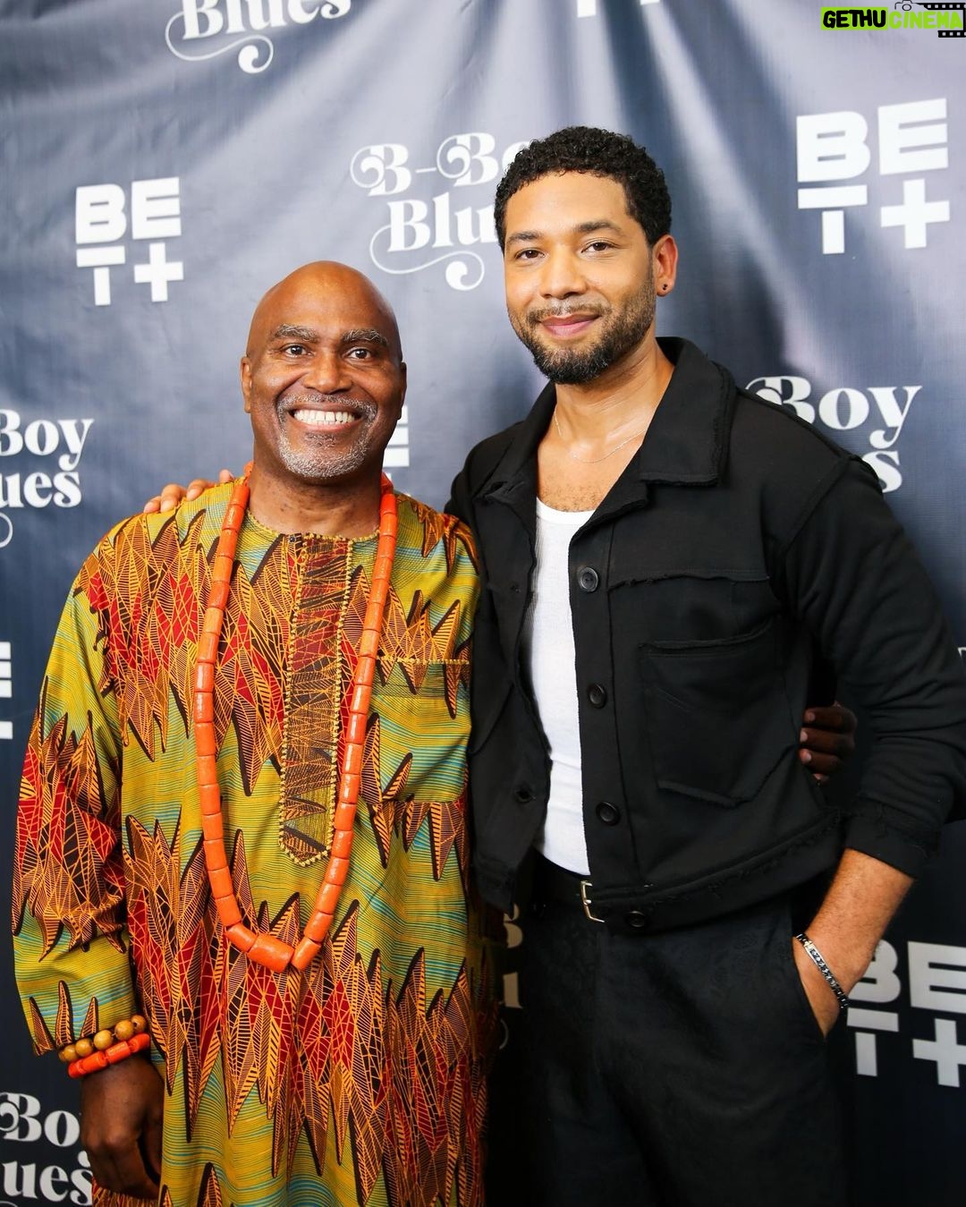Jussie Smollett Instagram - Today is the day! So grateful to Atlanta. Y’all showed up and showed out. Thank you. My feature film directorial debut @bboybluesthefilm from the novel by the great @james.e.hardy.9 is officially streaming on @betplus and y’all DO NOT wanna miss it. Love y’all for life. I mean that. Atlanta, Georgia