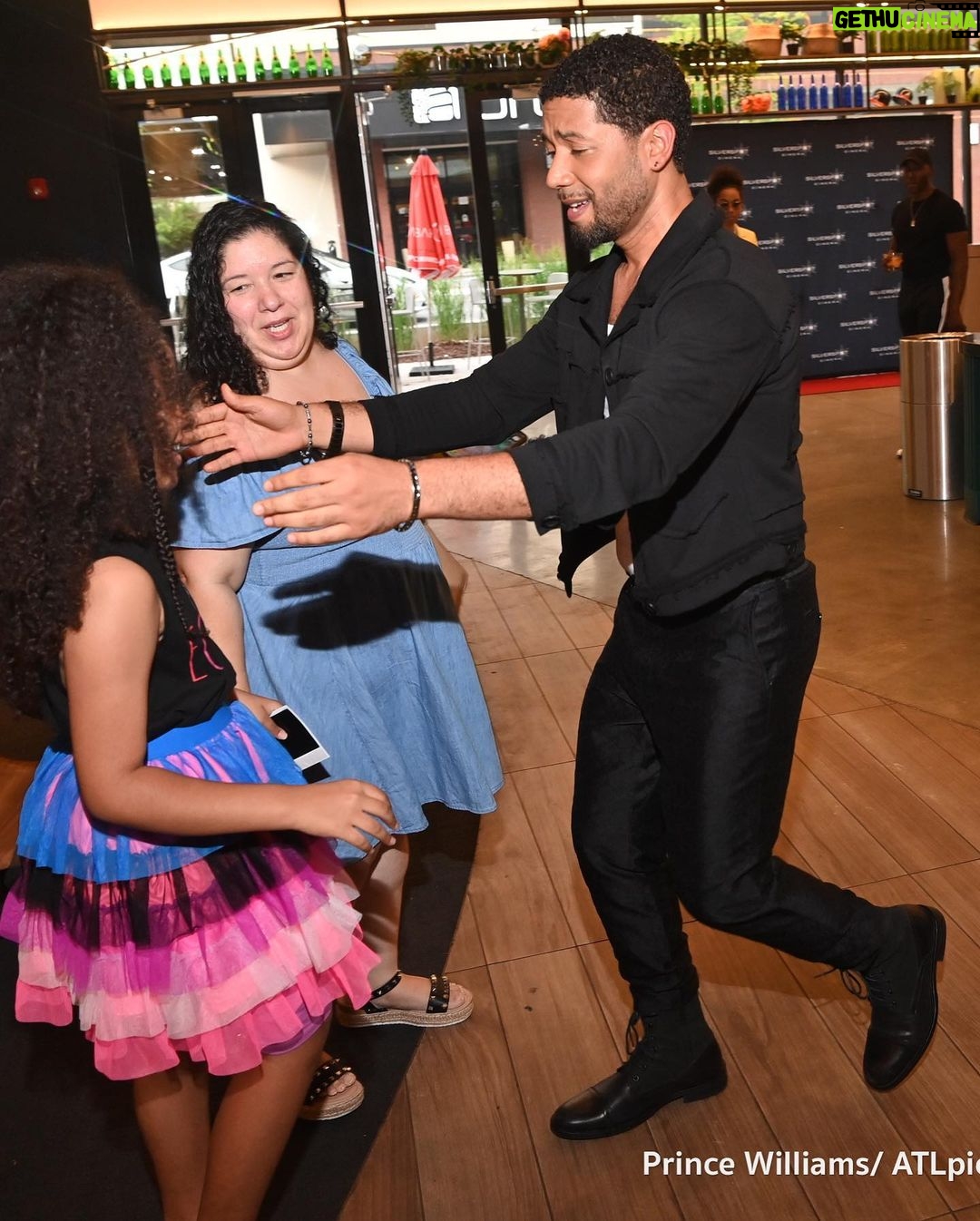 Jussie Smollett Instagram - Today is the day! So grateful to Atlanta. Y’all showed up and showed out. Thank you. My feature film directorial debut @bboybluesthefilm from the novel by the great @james.e.hardy.9 is officially streaming on @betplus and y’all DO NOT wanna miss it. Love y’all for life. I mean that. Atlanta, Georgia